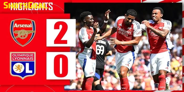 Arsenal Libas Lyon, Hasil Emirates Cup 2024