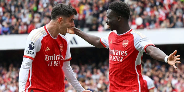 Havertz & Bukayo Saka Menjadi Tumpuan Arsenal Melawan Wolverhampton