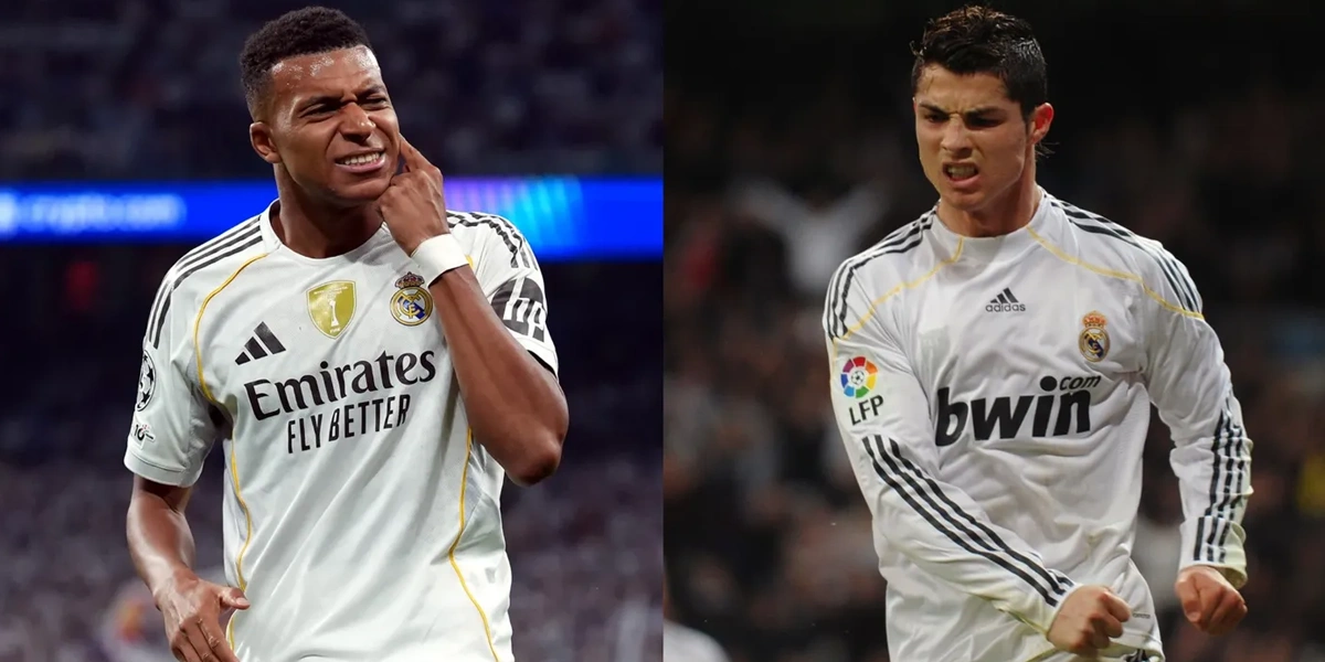 Kylian Mbappe Dekati Rekor Cristiano Ronaldo di LaLiga
